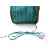 Fil nylon tressé 1mm BLEU ciel x 3 Mètres