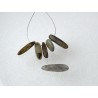 Labradorite naturelle "dague" x 5