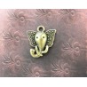 Breloque Ganesh Dieu Eléphant 16mm bronze x1