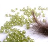 Facettes de Bohême 4mm Olivine Mat x 50