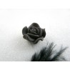 Rose Fimo 20mm Gris uni X 1