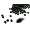 Facettes de Bohême 4mm Jet mat x 50