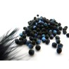 Facettes de Bohême 4mm Jet mat AB  x 50