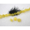 Oeil de chat 8mm palet jaune X10
