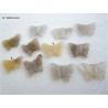 Papillon en Agate 20x16mm-au choix- X 1