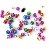 Grelots 8mm métal couleurs multiples X 20