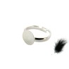 Bague réglable  Plateau 10m  ARGENTE  X 1 ou par 10