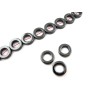  Hématite cercle évidé 16mm noir X1
