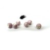Céramique 6mm rose lilas par 15