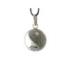 Bola de grossesse TAE (yin et yang) 22mm en Argent Sterling 925 et son cordon réglable