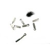 Embout Pince fil cordon 2mm acier inox x 10