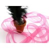 Ruban organza 10mm rose fuchsia X 3 M