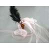 Ruban organza 10mm rose clair X 3 M