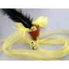 Ruban organza 10mm jaune X 3 M