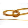 Cordon cuir Jaune d'or 1.3 - 1.5mm x 105cm x1