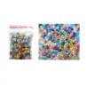 Rocaille 4mm mix couleurs nacrées givrées 15gr