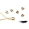 Protège fil cablé 4.5mm bronze X 20