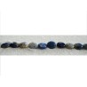 lapis lazuli ovale 10x8mm X 4