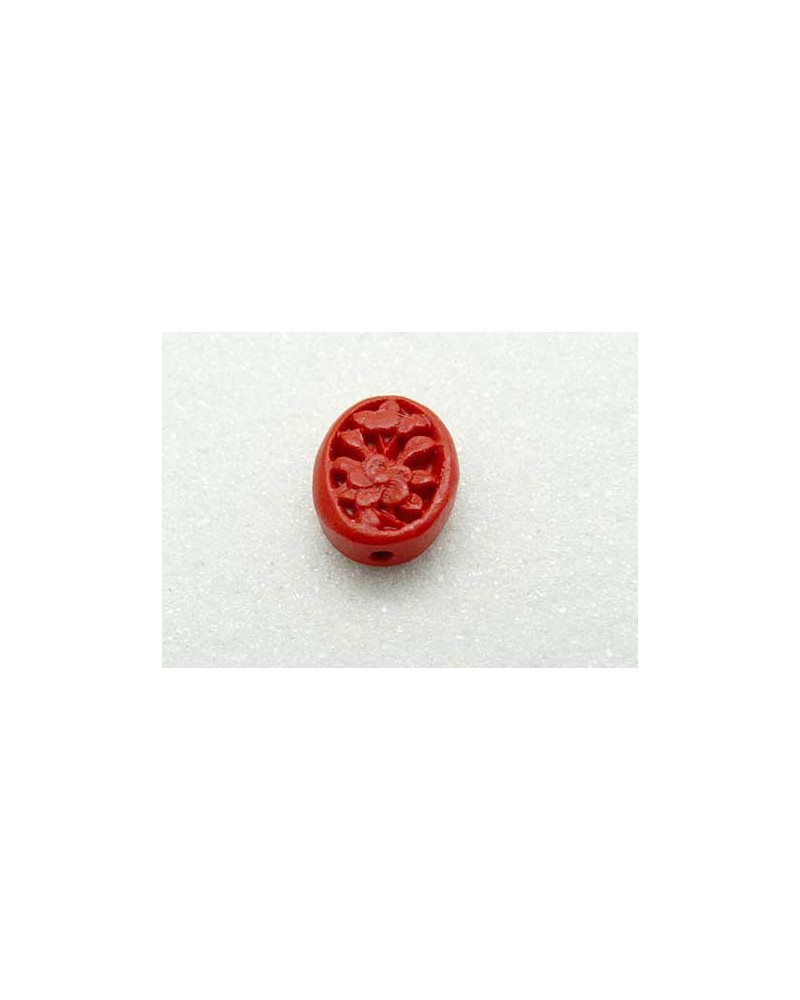 Ovale-cinabre-rouge-18x14mm X1 P12-1