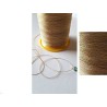 Fil métallisé doré argent X 3 mètres