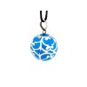Bola de Grossesse NUNKI Bleu 22mm en Argent Sterling 925 avec son cordon réglable