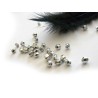 Facettes de Bohême 4mm argent labrador x 50