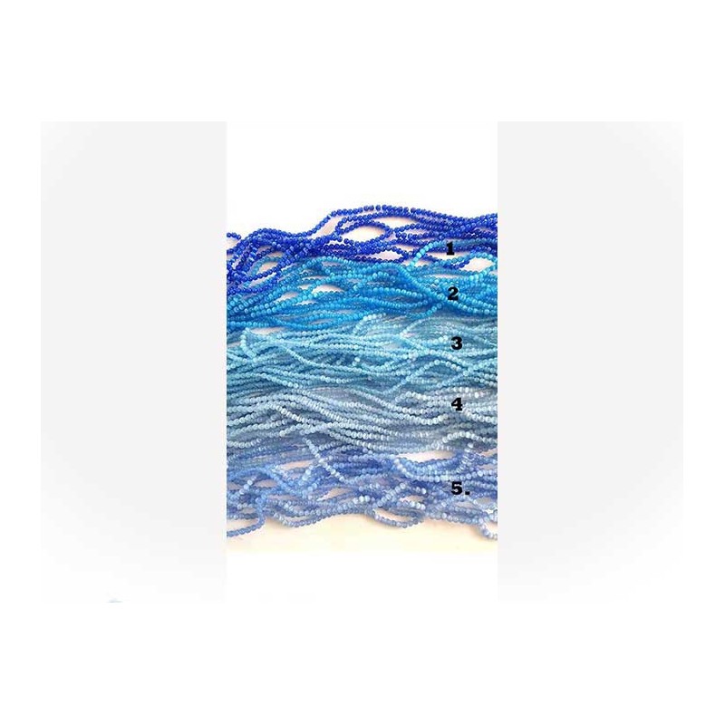 Oeil de chat 4mm bleuet X 20