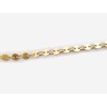Chaîne intercalaires 4mm doré satiné X 0.20m