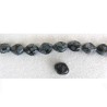 Obsidienne mouchetée 10x4mm x5