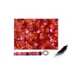 Rocaille 2,3mm mélange ROSE GOURMAND x 10g