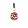 Bola de Grossesse ALUDRA Rouge 22mm en A rgent Sterling 925 avec son cordon réglable