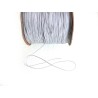 Fil-nylon-tressé-1mm-GRIS-Argent -n°25-x 3 Mètres