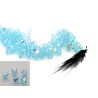 Toupies 4mm aquamarine AB x 25