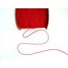 Fil-nylon-tressé-1mm-ROUGE-vif-n°2-x 3 Mètres
