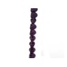 Mini tête de mort Howlite violet x 2