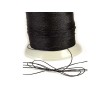 Fil satiné noir X 3 mètres