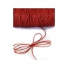 Fil métallisé rouge  X 3 mètres