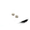 Rondelle Strass AAA 8mm crystal-argent  X1