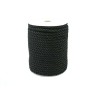 Cordon torsadé 5mm Noir X 2M