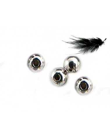 Acier Inoxydable Boules Perles Dia 3-60 mm Forage Diamètre Perles intercalaires Lisse Boule