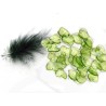 Feuille acrylique 17mm vert tendre x15