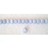 Agate dentelle 8mm ciel X 10