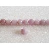Kunzite 6mm rose mauve x 15