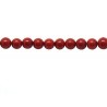 corail rouge 4.5mm x 20 perles