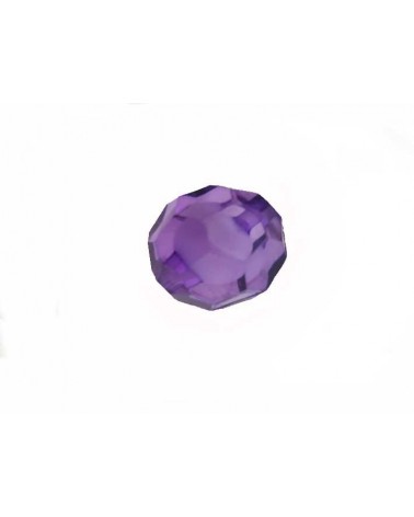 Boule facettée 20mm Acrylique violet X1