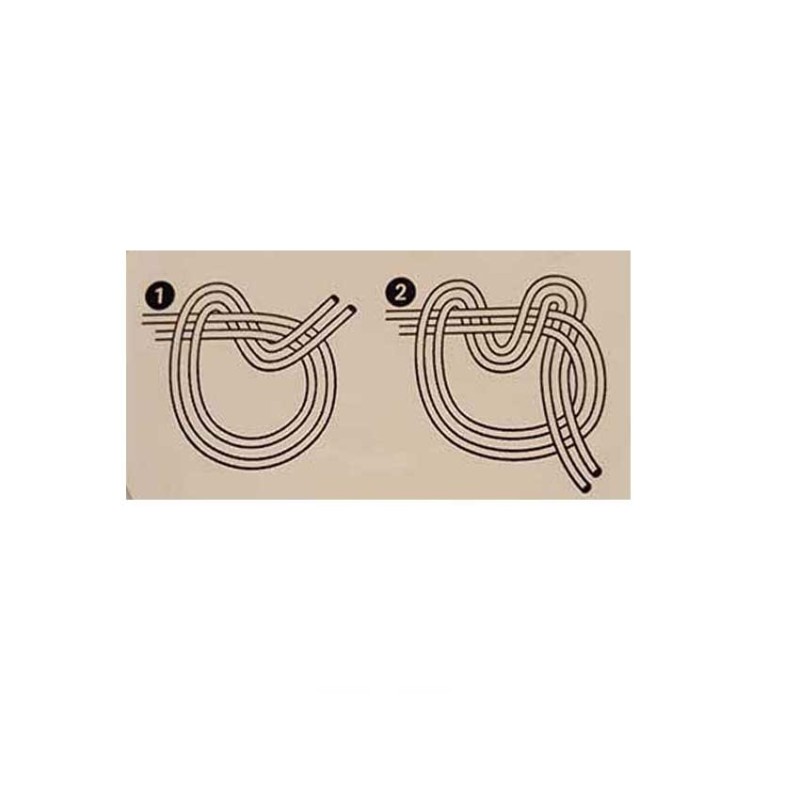 Fil élastique 1mm noir X 3M