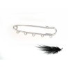 Epingle nourrice broche 77mm 5 anneaux