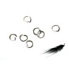 ANNEAUX très ouverts  acier inoxydable 5 x 0,8mm X 50