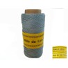 Fil de Lin ciré 0,7mm Baby blue N°17 pour bijoux micro macramé X 5M