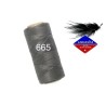 Fil ciré 0.5MM Linhasita Dark Grey (665) X 5M